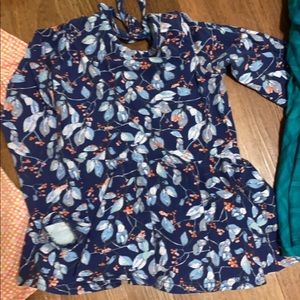 Ricrac and ruffles peplum